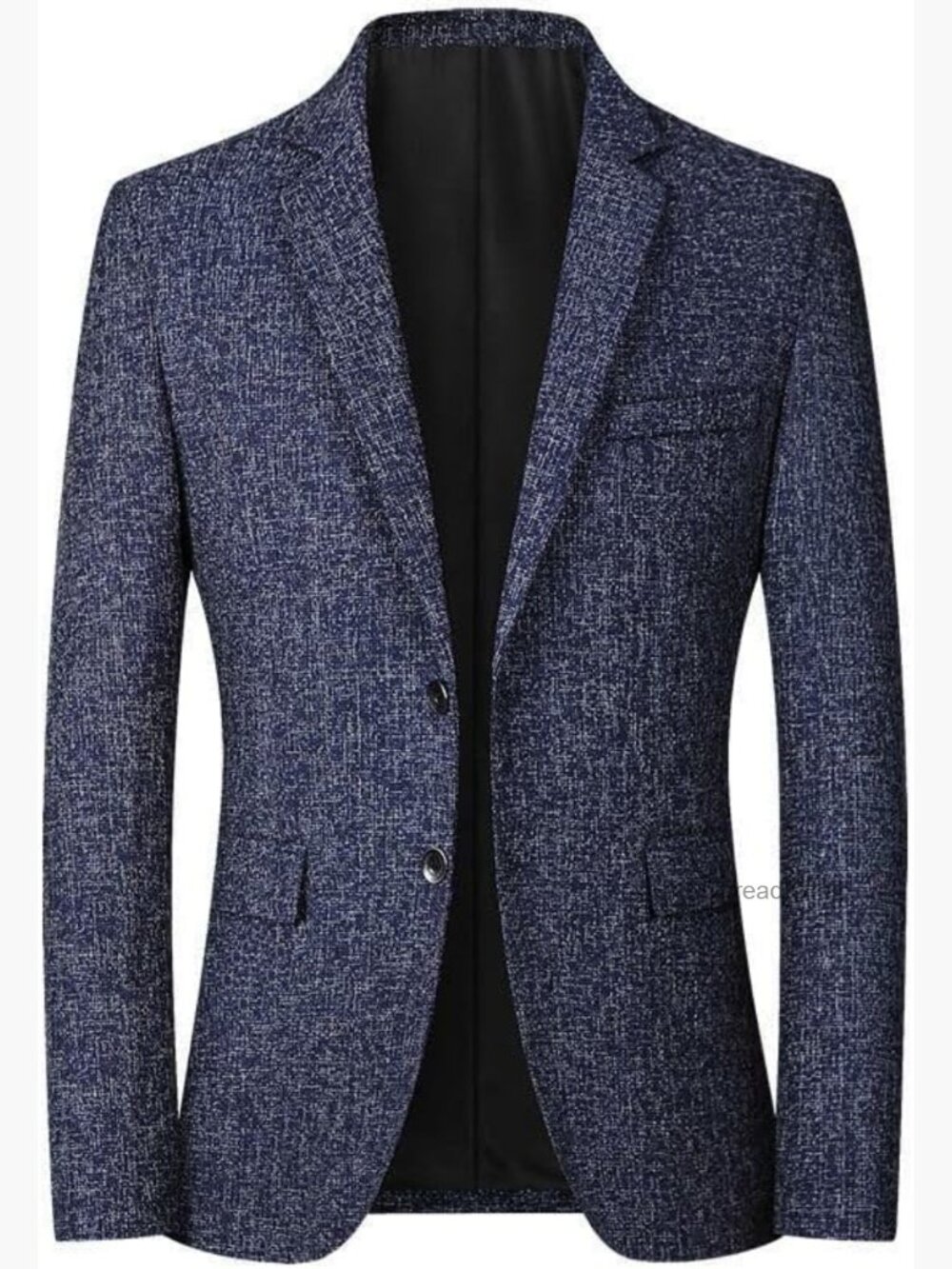 Slim Fit Sport Coat Blazer Lightweight Polyester Blend Business Casual Jacket